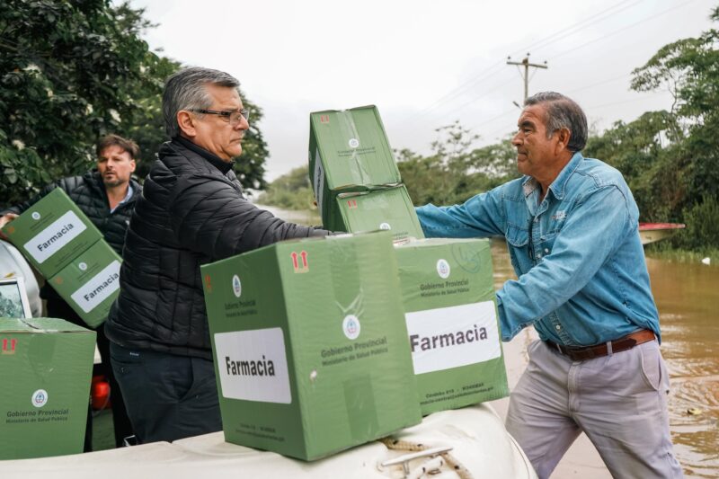 Salud Pública refuerza insumos y asistencia en municipios de la provincia