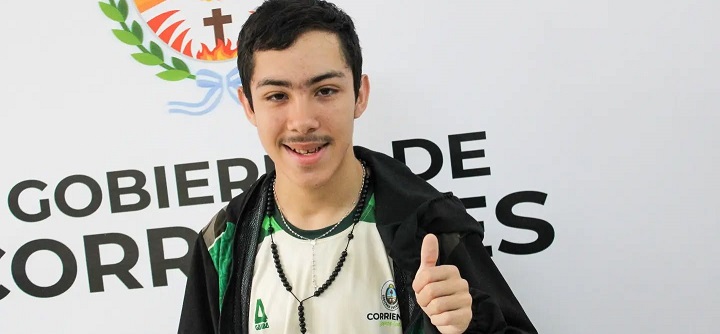 Brillante desempeño de Alejo Pérez Esquivel en la Liga Argentina de Natación Paralímpica