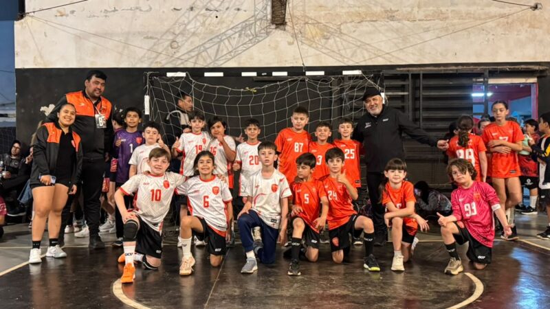 Handball: Más de un centenar de chicos fueron protagonistas del Primer Provincial de Minis e Infantiles