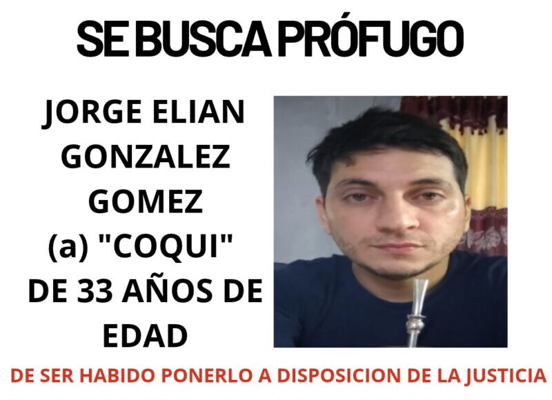 Empedrado: cumplía domiciliaria por abuso sexual, escapó y es peligroso