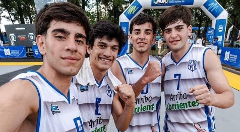 Los chicos de Corrientes son semifinalistas en el 3×3 de los Juegos Argentinos Urbanos