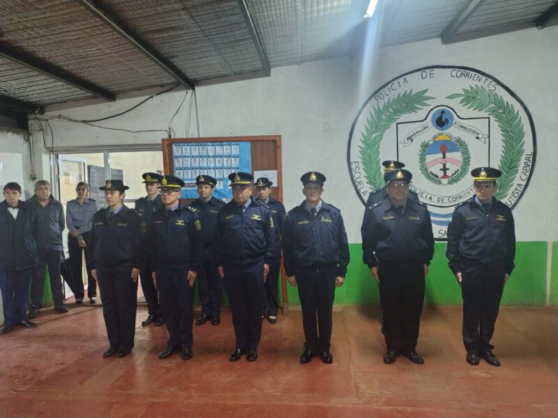 La Jefatura de Policía dispuso cambios de autoridades en Santo Tomé e Ituzaingó