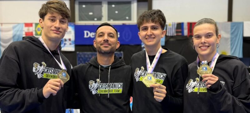 Actuación histórica del Team Crismanich en el Panam Series PATU 12