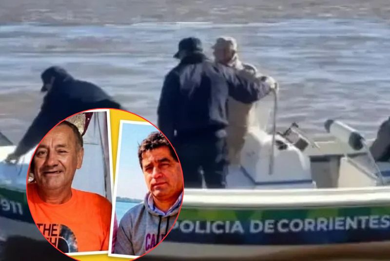Desaparecieron dos peones rurales en el Paraná mientras realizaban el cruce de animales