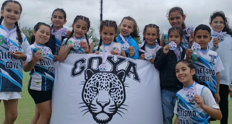 Goya dijo presente en el Encuentro Provincial de Mini Atletismo