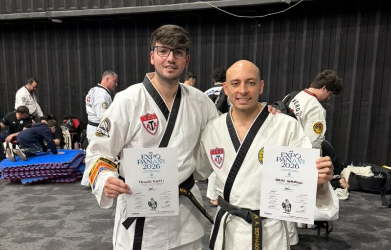 Instructores correntinos de la academia RMA se perfeccionaron en el Congreso Internacional de Taekwondo ATA