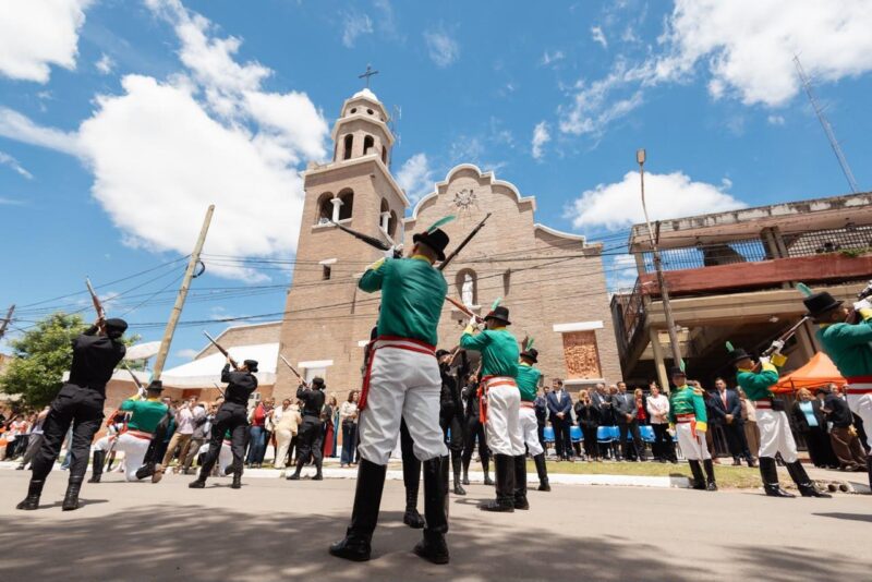 Sauce celebró sus 145 años: Valdés destacó obras estratégicas en las Rutas 126 y 23