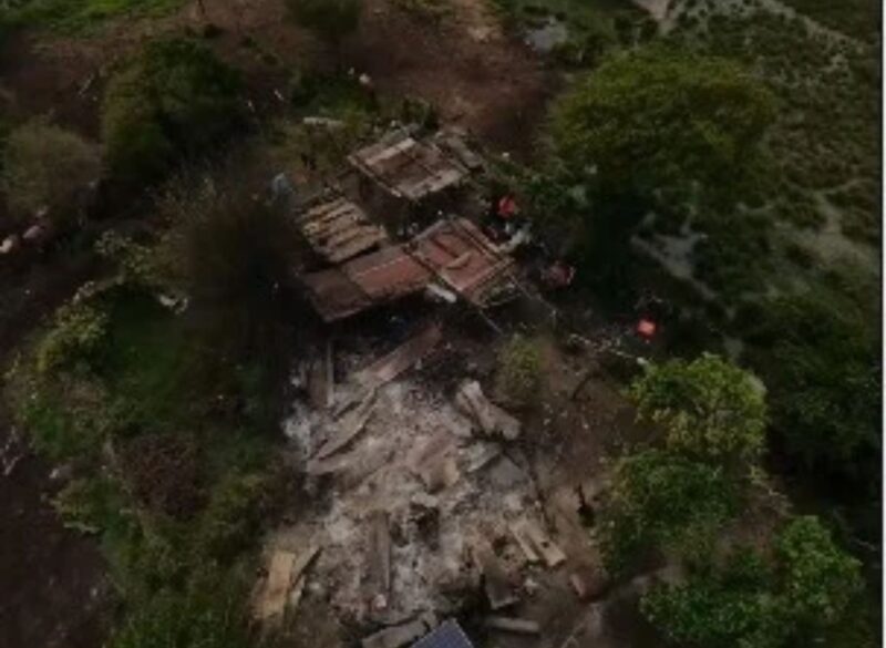Un incendio destruyó una vivienda en Campo Grande