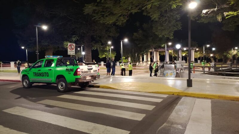 Cerraron la circulación en Punta San Sebastián